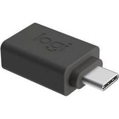 Logitech USB C - USB A M-F Adapter