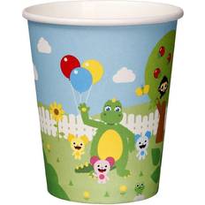 Multifarvet Papkrus Hedlundgruppen Paper Cups Bolibompa 8-pack