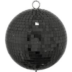 Spejlkugle Sort 15cm