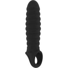Penis extension Shots No.32 Stretchy Penis Extension Black