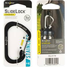 Nite Ize Slidelock Carabiner 4 Black Svart OneSize