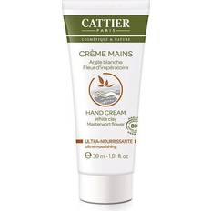 Cattier Hudpleje Cattier Skin care Hand care Hvidt ler & mesterrod Nærende, opbyggende håndcreme 30ml