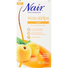 Strips Waxes Nair Apricot Face CWS 20-pack