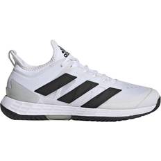 Gras Sportschoenen voor racketsport Adidas Adizero Ubersonic 4 M - White