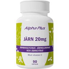 Alpha Plus Järn 20mg 90 st