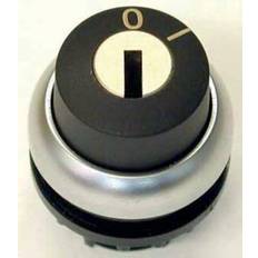 Eaton Nøgleomskifter, 2 still, sort, 22 mm