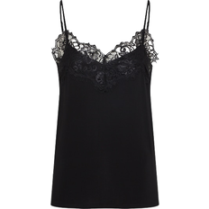 Clara Singlet Top - Black