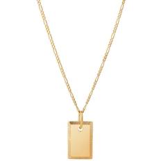 Herre - Sølv Halskjeder Maria Black Eliza Necklace - Gold