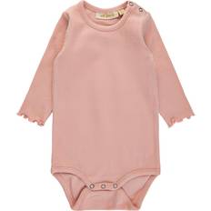 Soft Gallery Galileo L/S Bodysuit Solid Rib - Tropical Peach (SG1467)