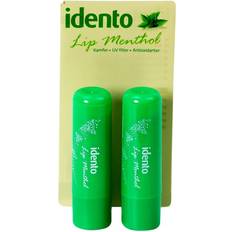 SPF Læbepomade Idento Lip Naturel Menthol 4.2g 2-pack