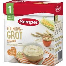 Mjölkersättning Barnmat & Ersättning Semper Fullkornsgröt Naturell 470g