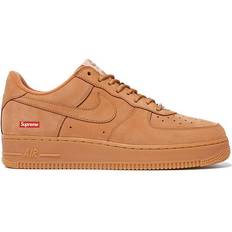 Nike air force 1 supreme NIKE x Supreme Air Force 1 M - Flax/Flax/Gum Light Brown