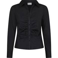 Neo Noir Christy Poplin Shirt - Black