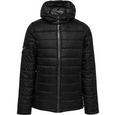 Schwarz Jacken Hummel Kids North Quilted Jacket - Black/Asphalt