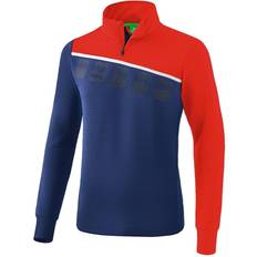 Blau T-Shirts Erima 5-C Training Top Kids - New Navy/Red/White