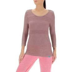 Yoga Oberteile UYN To Be Three Quarter Sleeves Shirt Women - Chocolate