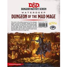 Dungeon master's screen DnD 5e Dungeon Masters Screen Waterdeep Dungeon of the Mad Mage