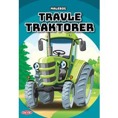 Tactic Travle traktorer malebog