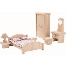 Plantoys Dockor & Dockhus Plantoys Dockskåpsmöbler Sovrum Bedroom Classic