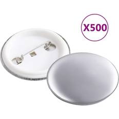 Knappdelar 500 uppsättningar 37 mm