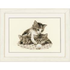 Vervaco Vervaco Counted Cross Stitch Kit: Three Little Kittens, Multi-Colour