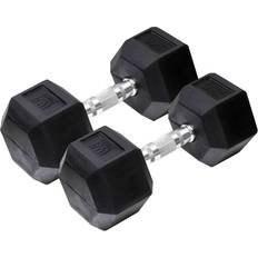 Hantlar 2 x 2 kg Gym Hantel sexkantig 2 x 2 kg