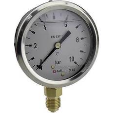 ICH Manometer 63R-1.MGE Tilslutning (manometer) Undersida -1 til 0 bar Udvendigt gevind 1/4 1 stk