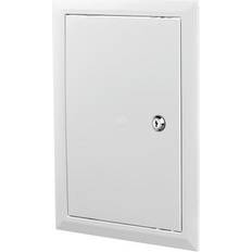 plast inspektionslem med nøgle hvid 40x60 cm