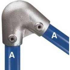 Kee Safety Vejetromler, Jord- & Drænrør Kee Safety 5/4" Bøjning med spids vinkel KEE KLAMP