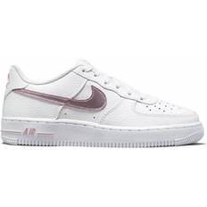 Nike air force pink NIKE Air Force 1 GS - White/Pink Glaze