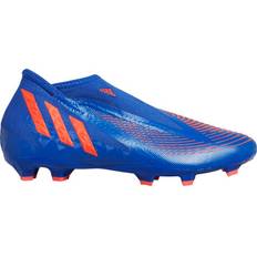 Adidas Predator Edge.3 Laceless Firm Ground - Hi-Res Blue/Turbo/Hi-Res Blue