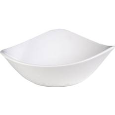 White Serving Bowls Churchill Lotus Serving Bowl 12pcs 0.255L