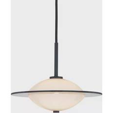 Halo Design Orbit Ø24 opal/sort Pendel ∅ 24cm