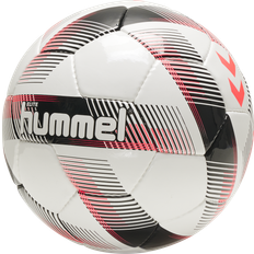 Cuero - Grande Balones de fútbol Hummel Balón Elite match Blanc