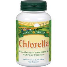 Chlorella Suplementos Solaray Chlorella 500mg 120 pcs