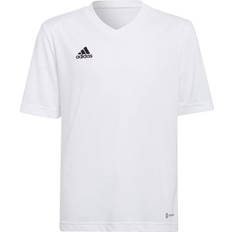 V-Neck T-shirts Children's Clothing adidas Kid's Entrada 22 Jersey - White