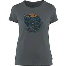 Fjällräven Arctic Fox Print T-shirt W - Dusk