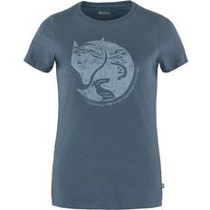 Fjällräven Arctic Fox Print T-shirt W - Indigo Blue