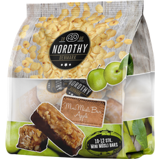 Nordthy Snacks Nordthy Mini Musli Bar Apple 175g 12stk