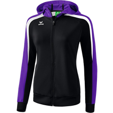 Femme - Fitness & Gym Vestes Erima Liga 2.0 Training Jacket with Hood Women - Black/Violet/White