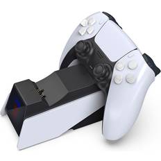 Playstation controller charging Don One PS5 P5030 Controller Charging Station - Black/White