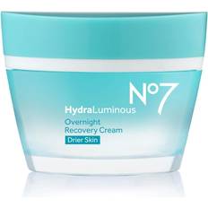 No7 Hydraluminous Overnight Recovery Cream Drier Skin 50ml