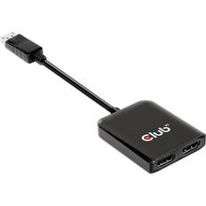 Club 3D DisplayPort-2xHDMI/USB Micro B M-F 0.2m