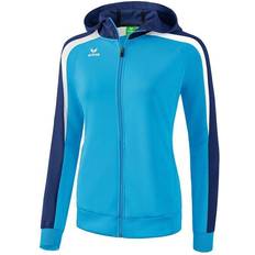 Erima Liga 2.0 Training Jacket with Hood Women - Curacao/New Navy/White