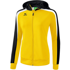 Femme - Fitness & Gym Vestes Erima Liga 2.0 Training Jacket with Hood Women - Yellow/Black/White