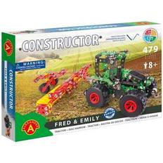 Metallo Kit di Costruzione Alexander Constructor Fred & Emily 479pcs