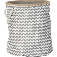 Dkd Home Decor Kurv Polyester Jute Zigzag Boho (38 x 38 x 45 cm) Kurv