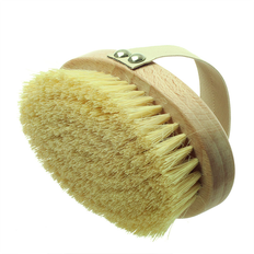 Hydrea london dry body brush Hydrea London Beech Wood Body Brush With Cactus Fibre Bristles