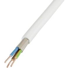 Elkablar El- & Installationskablar Gelia Kabel Eqq 3g1.5 Vit 10m/ring S05z1z1-u
