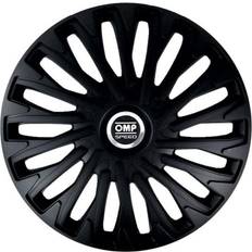 Hjulkapsler 15 OMP Navkapsel Stinger Speed Svart 15" (4 uds)